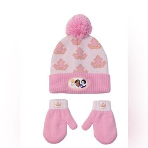 Character Toddler Beanie and Mittens, 2-Piece Set